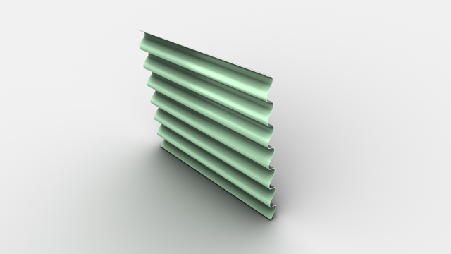 Corrugated Metal Wall Panel 2 67 X, How To Make Corrugated Metal In Revit