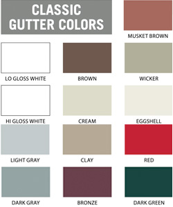 Gutter Color Card