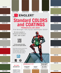 Roofing Color Card