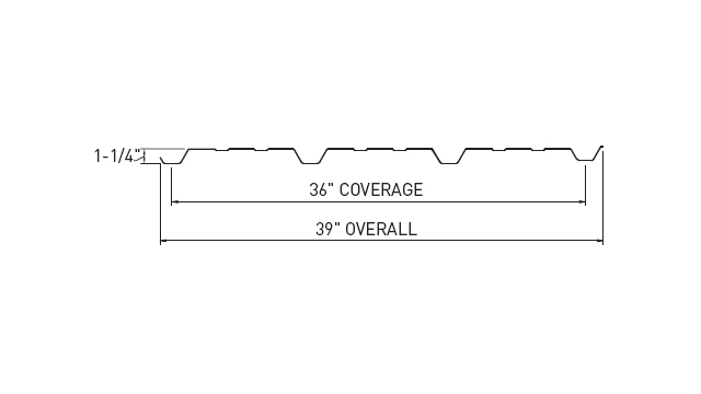 Uniline Metal Wall Panel Wire Drawing