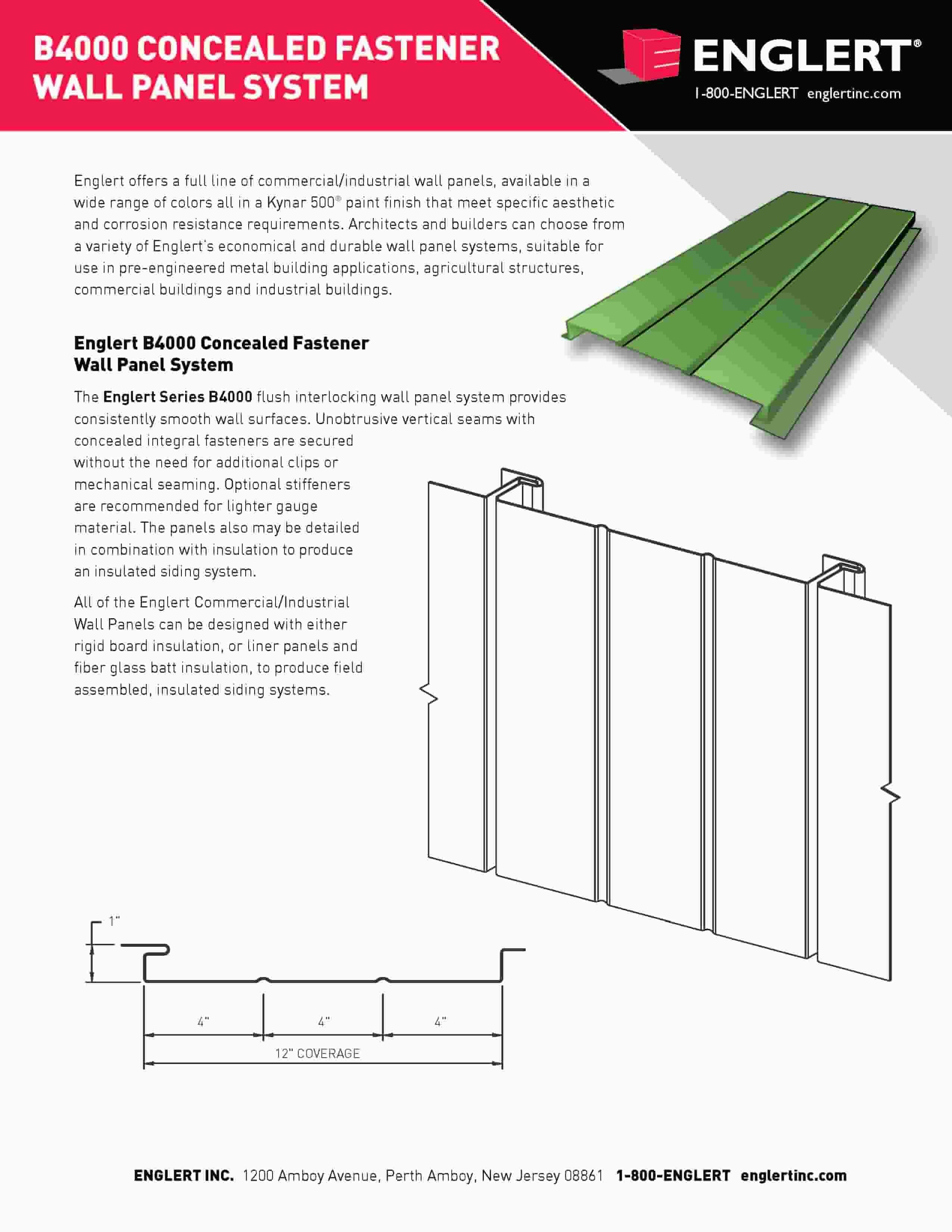 B4000 Concealed Fastener