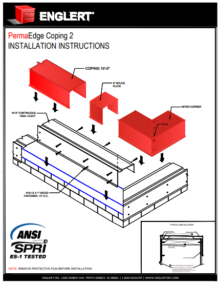 PermaEdge Coping 2 Installation guide