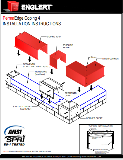 PermaEdge Coping 4 Installation guide