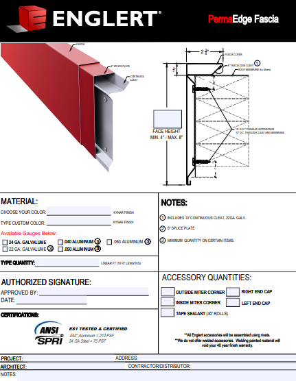 PermaEdge Fascia