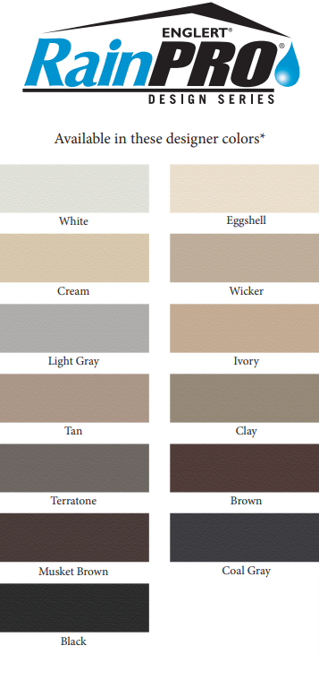 Rainpro Color Card