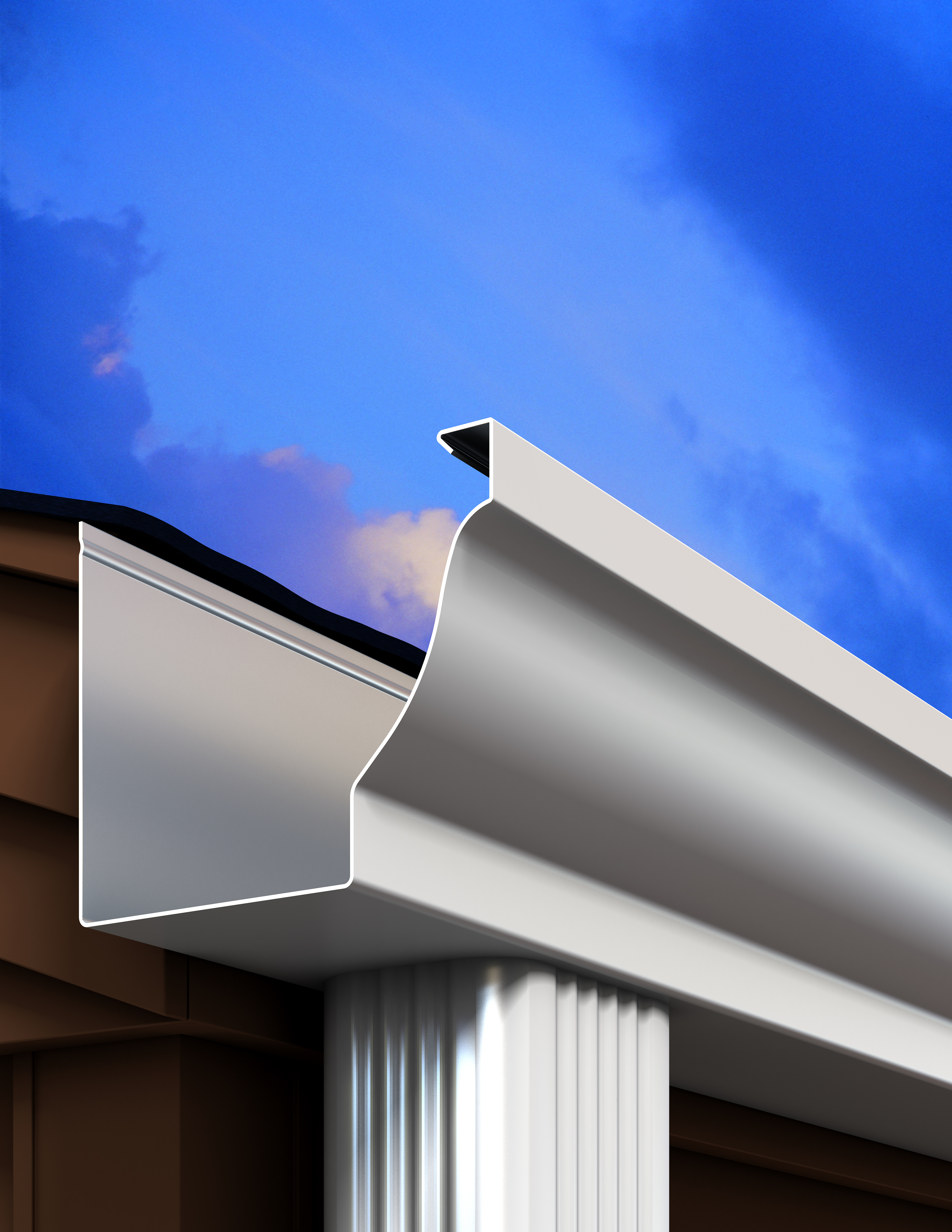 k-style gutter